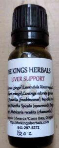 King's Herbals Liver Support oil, 1/2 oz.